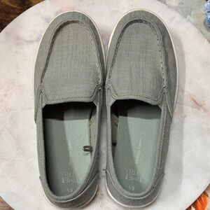 Time and Tru Gray Women's Slip-On Loafers
